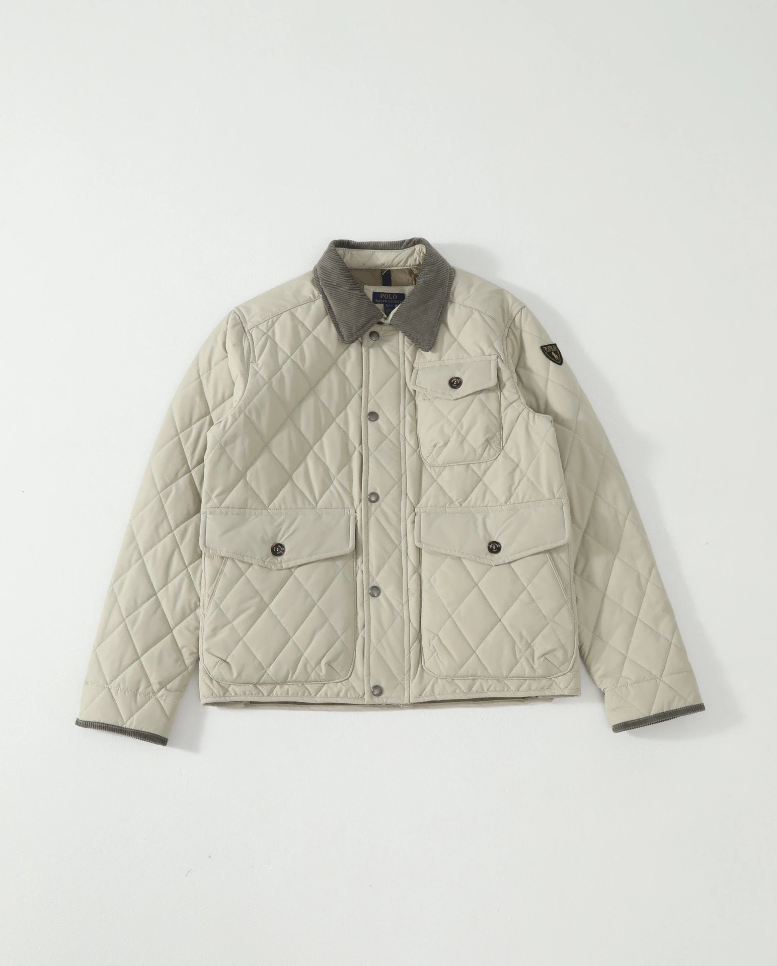 Ralph Lauren Quilted Jacket Multicolor - Gallery Image 3 - Detailed View