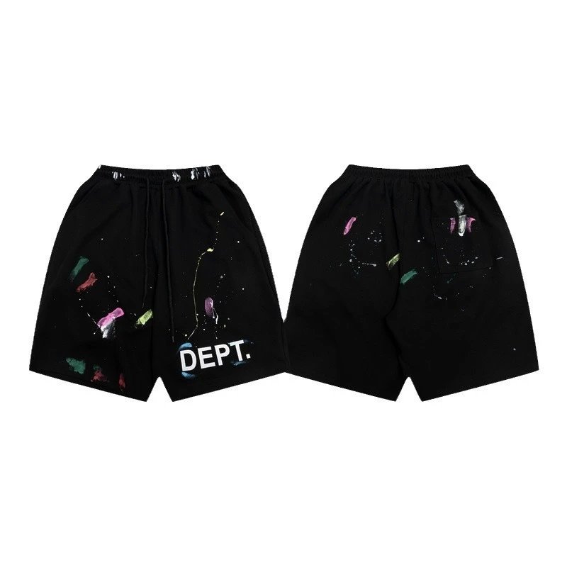 Gallery Dept Colorful Paint Shorts - Gallery Image 8 - Detailed View