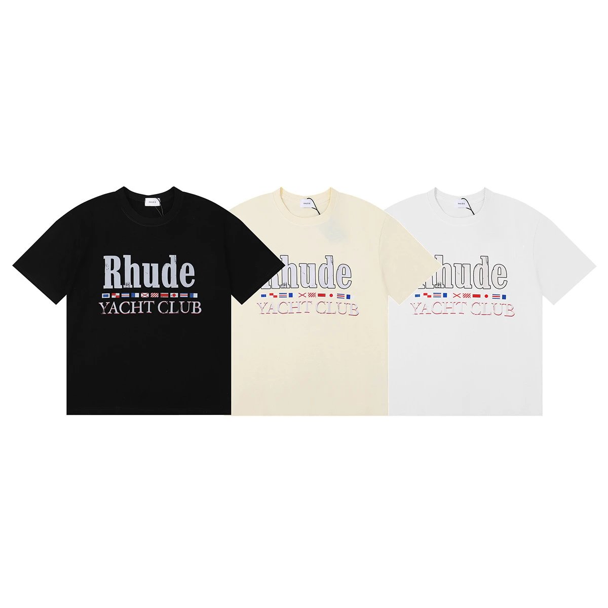 Rhude Yacht T-Shirt Multi - Gallery Image 3 - Detailed View