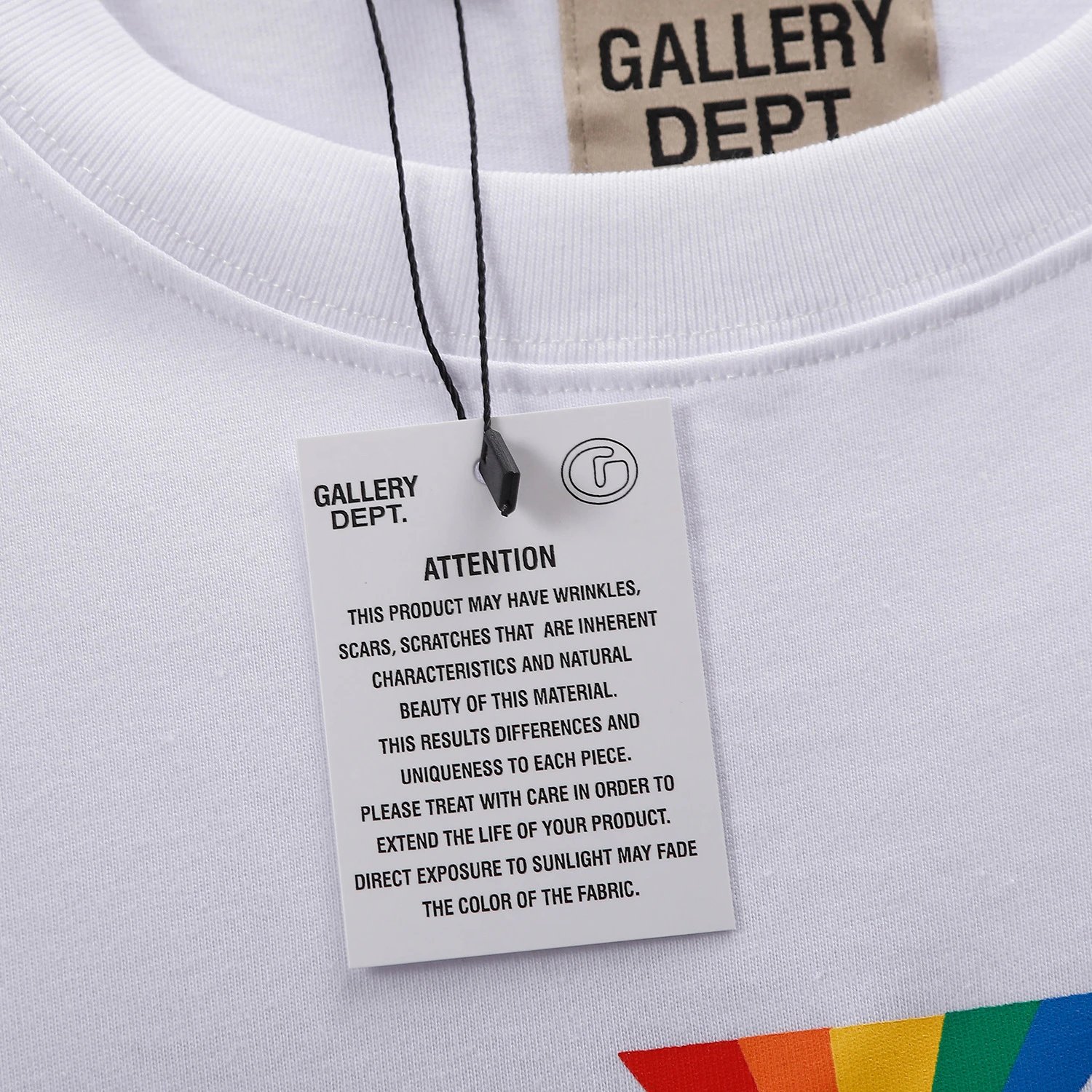 Gallery Dept Paint Splatter Tee Multicolor - Gallery Image 6 - Detailed View