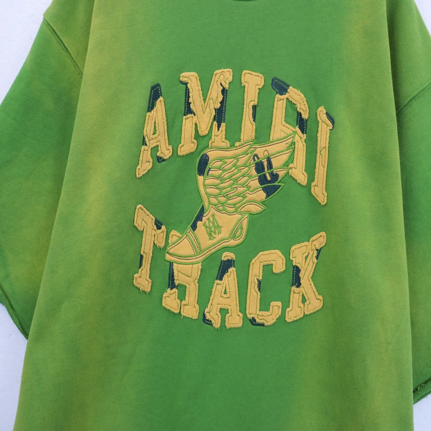 Amiri Track Embroidery Tee Multi - Gallery Image 11 - Detailed View
