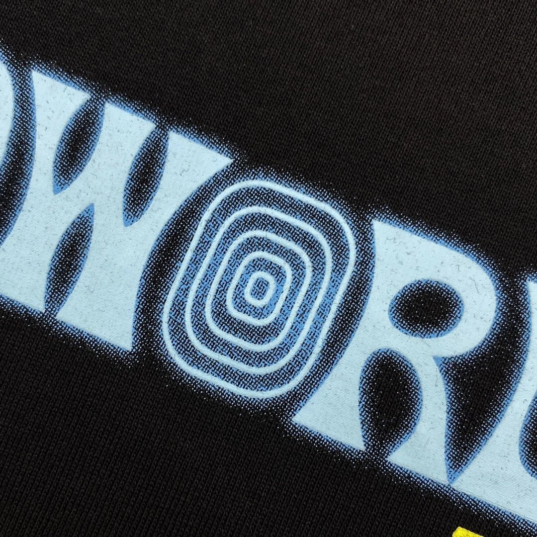 Streetwear Graphic Tour Tee Black - Gallery Image 8 - Detailed View
