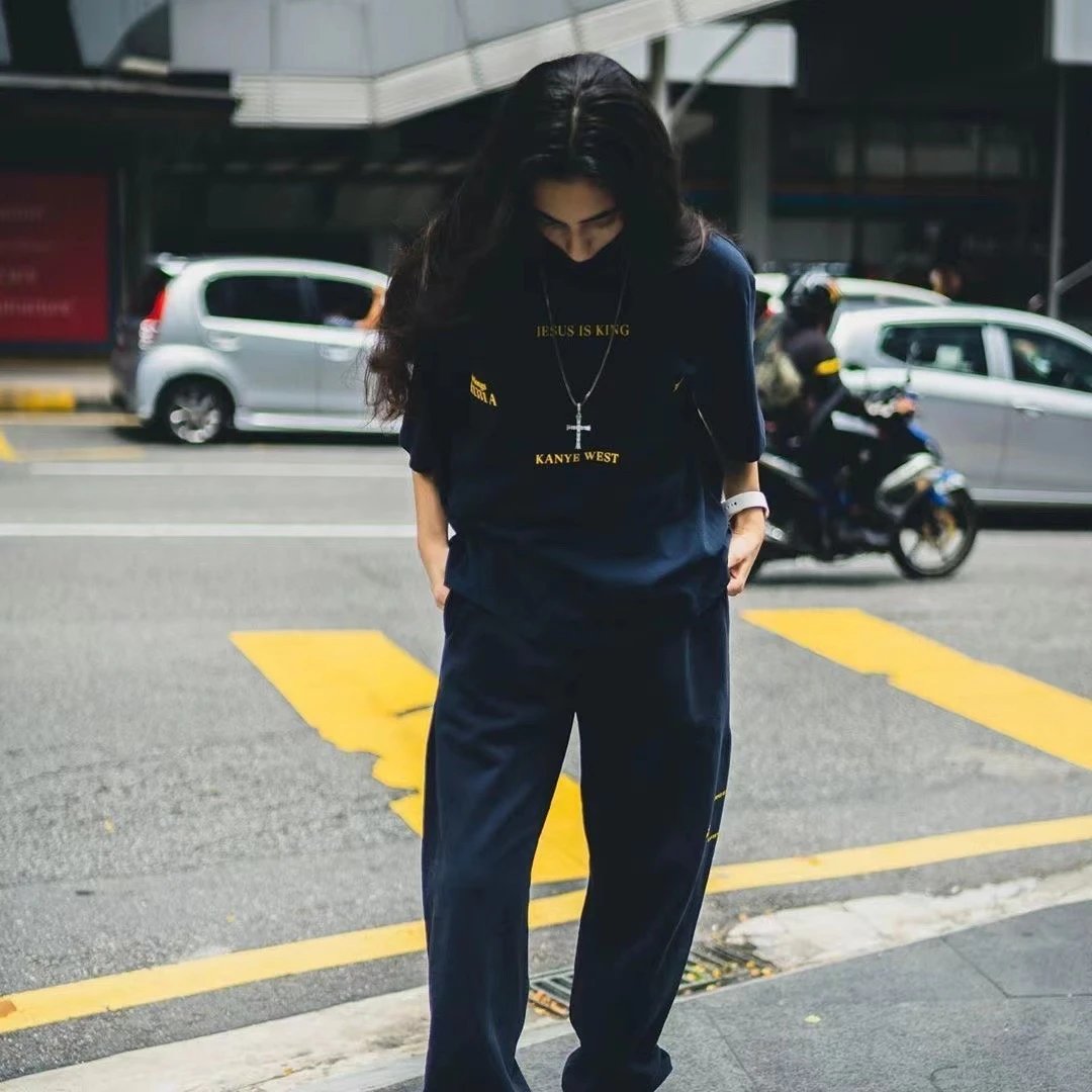 Street Print Tee Cotton Onyx - Gallery Image 11 - Detailed View