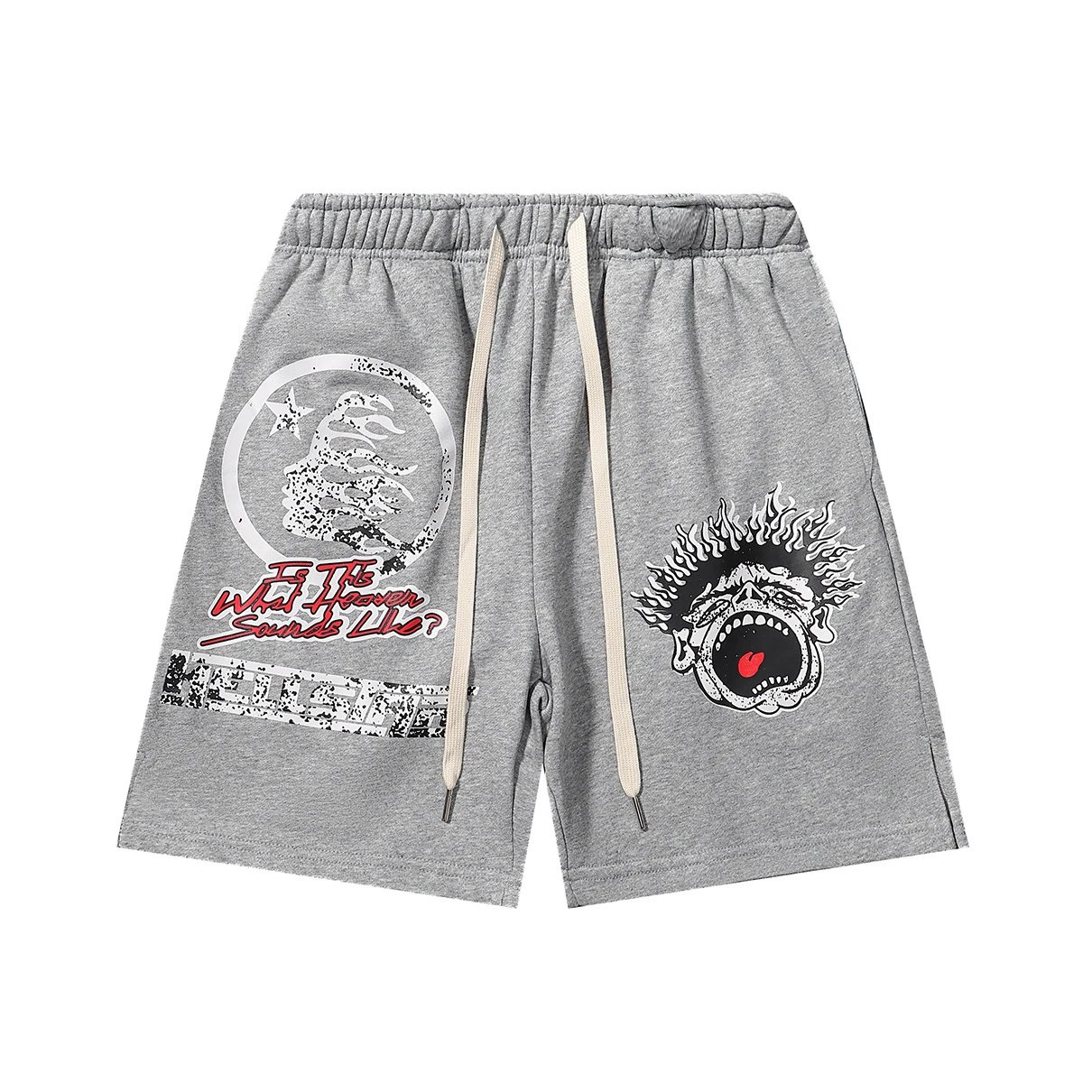 Hellstar Graphic Shorts MultiColor - Gallery Image 4 - Detailed View