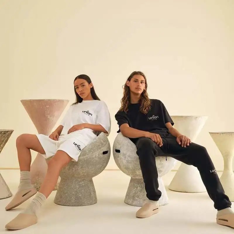 Streetwear Cotton Hip Hop Tee Ivory - Gallery Image 11 - Detailed View