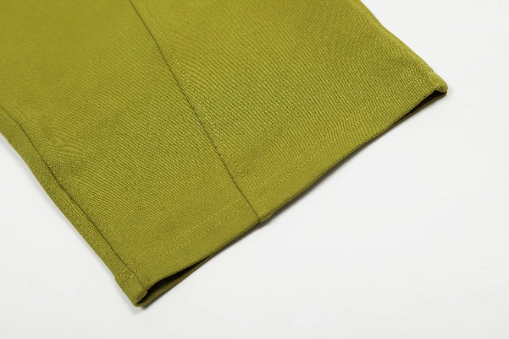 Casual Straight-leg Cotton Sweatpants, Goldenrod - Gallery Image 11 - Detailed View