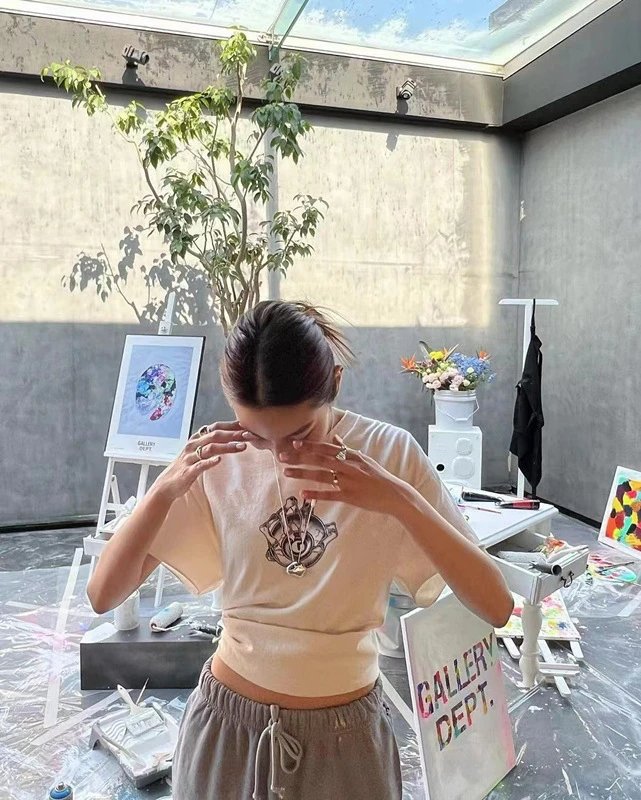 Gallery Dept Skull Print Tee Multi - Gallery Image 14 - Detailed View