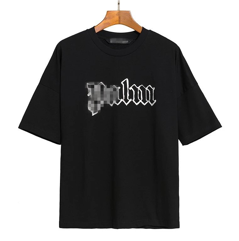 Streetwear Gothic Print Oversized Tee Ebony Black - Related Product - Cnfans