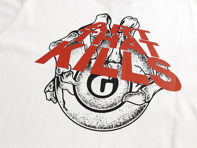 Gallery Dept Skull Print Tee Multi - Gallery Image 11 - Detailed View