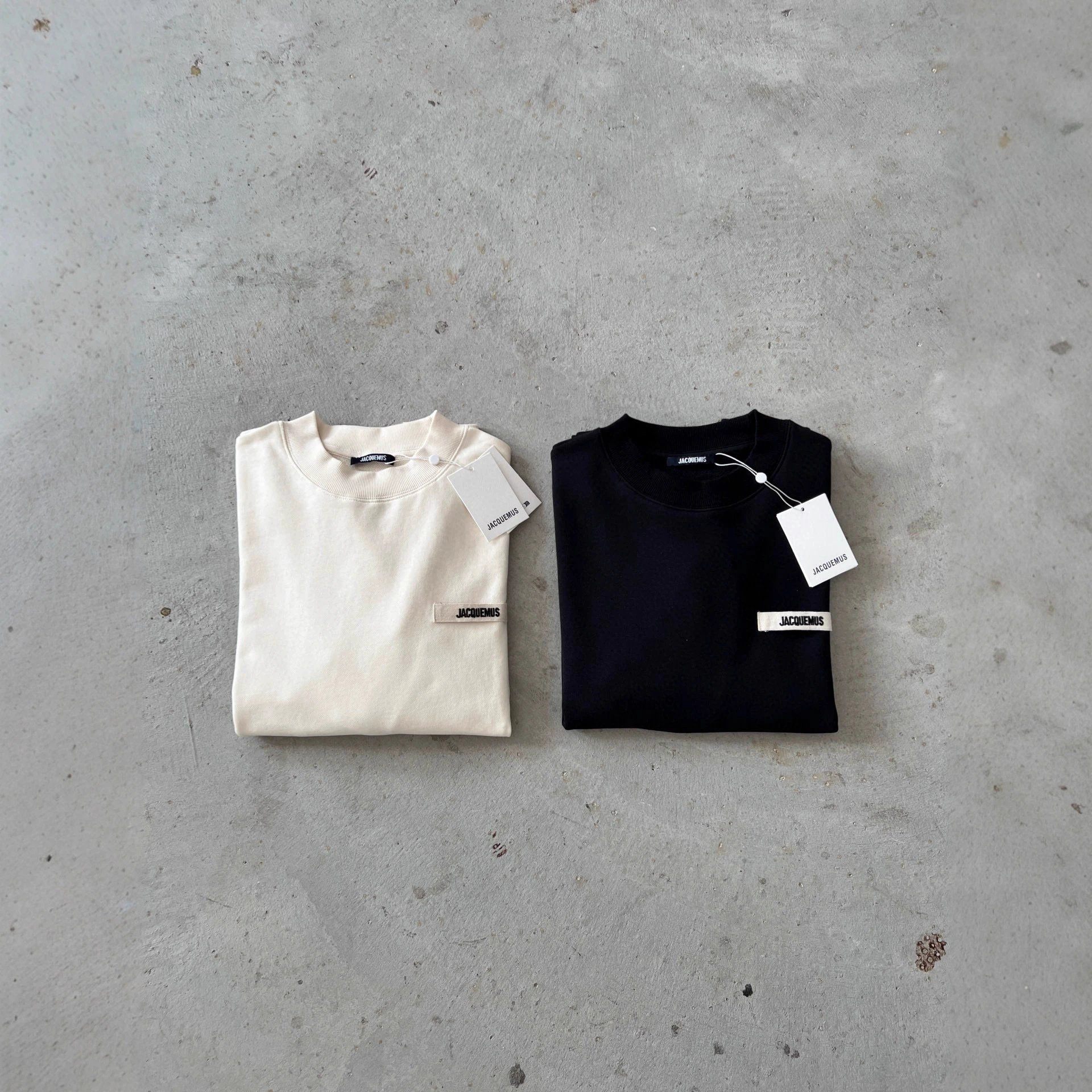 Jacquemus Logo Embroidered Sweatshirt Multicolor - Gallery Image 9 - Detailed View