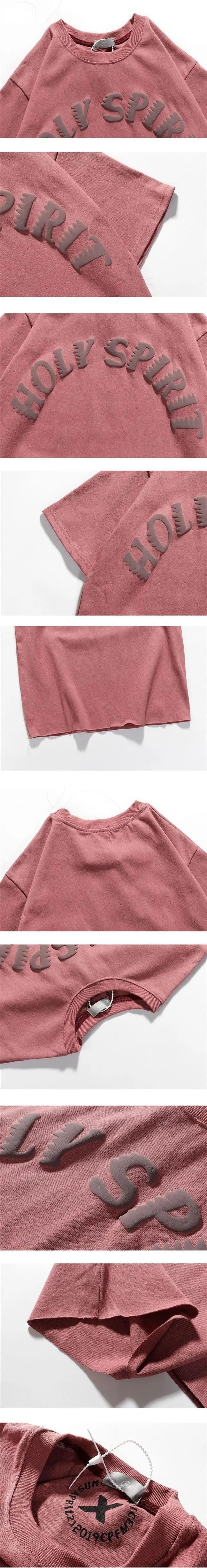 Vintage Letter Tee Rosewood - Gallery Image 11 - Detailed View