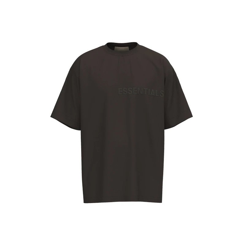 Streetwear Cotton Oversized Tee Espresso - Essentials - Cnfans - $21.29
