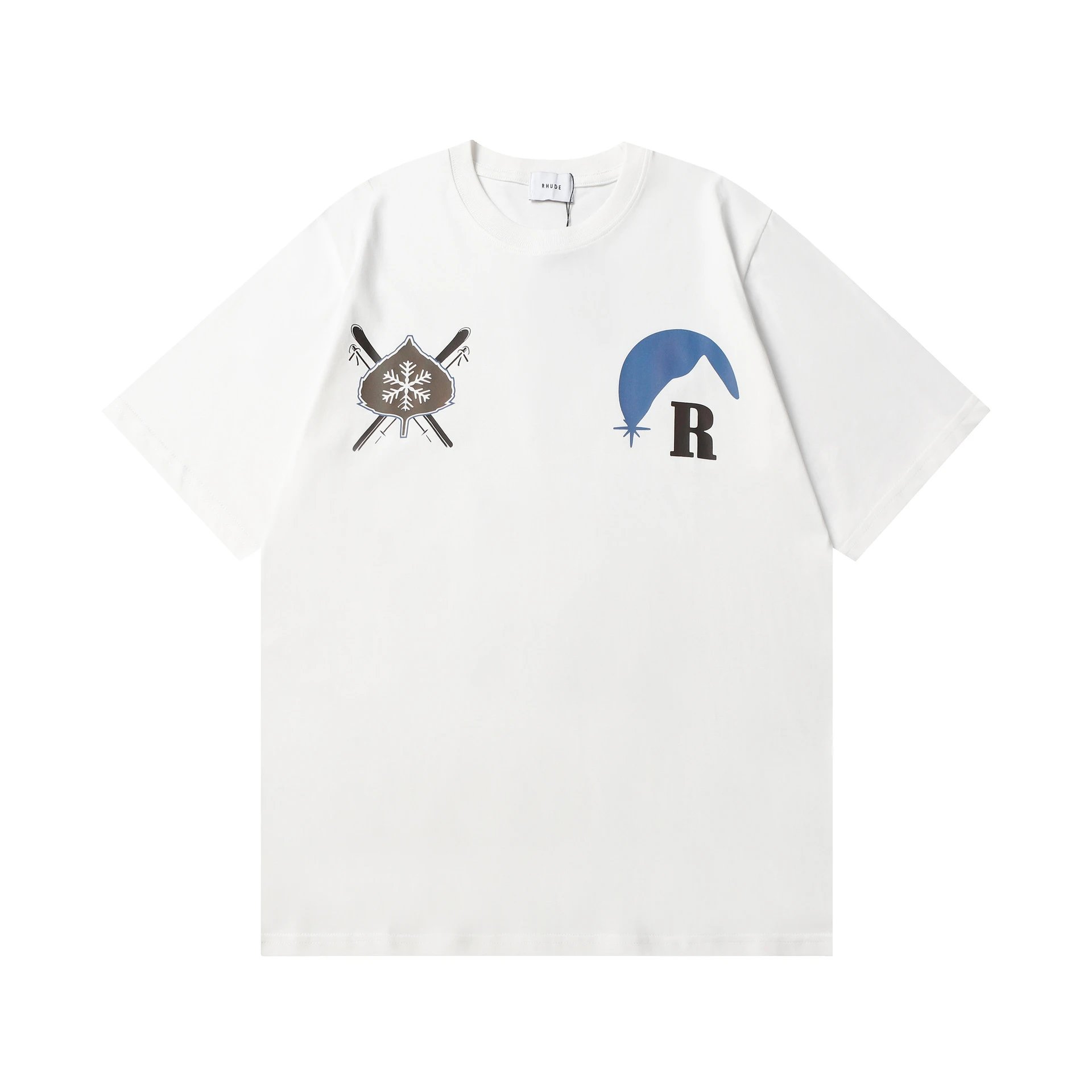 Rhude Sunset Mountain Tee Multicolor - Gallery Image 2 - Detailed View