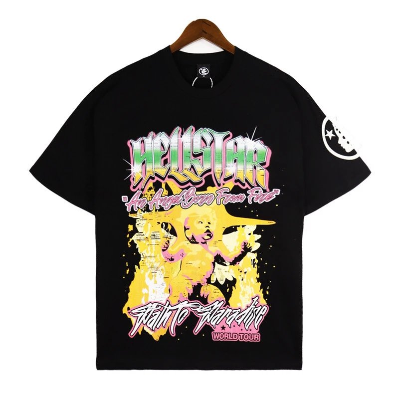 Hellstar Graffiti Tee Multi - Gallery Image 2 - Detailed View