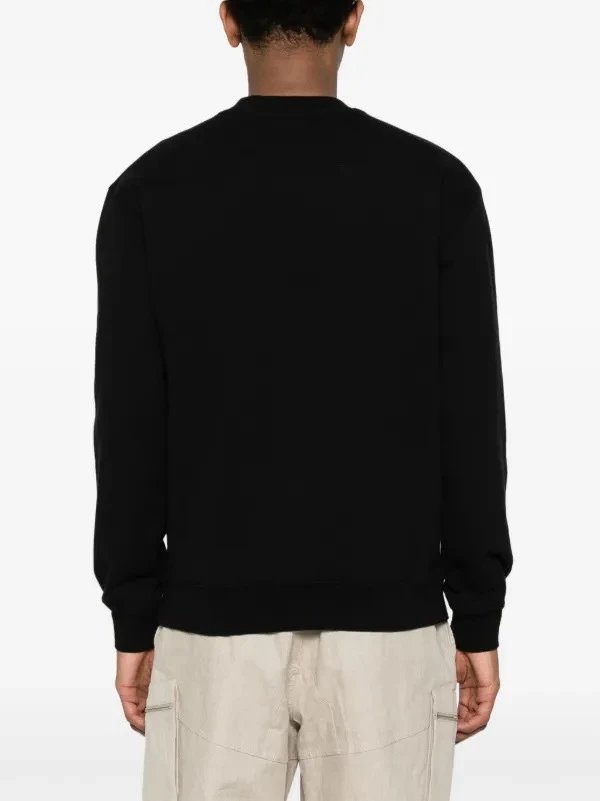 Jacquemus Logo Embroidered Sweatshirt Multicolor - Gallery Image 3 - Detailed View