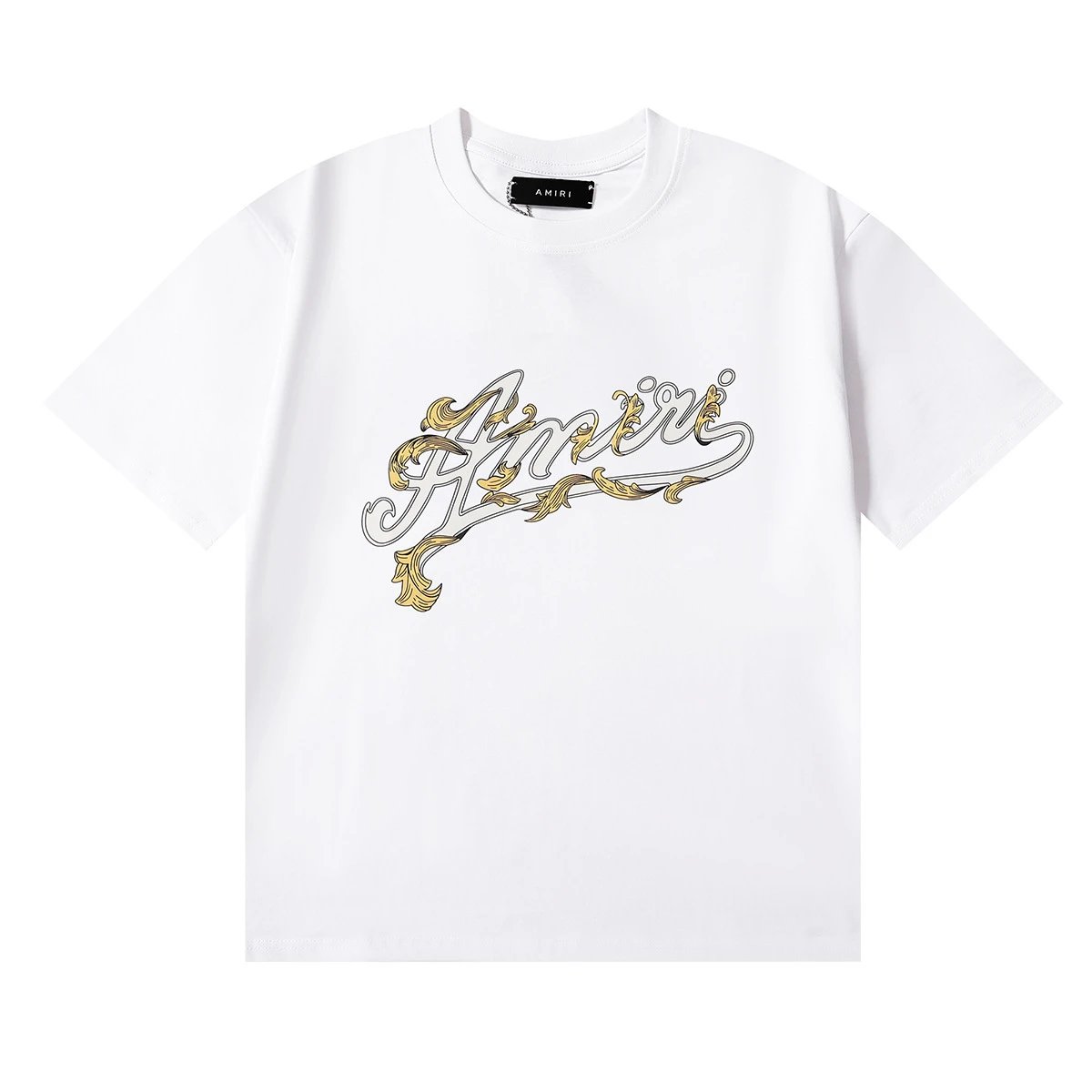 Amiri Logo Tee Multicolor - Gallery Image 6 - Detailed View