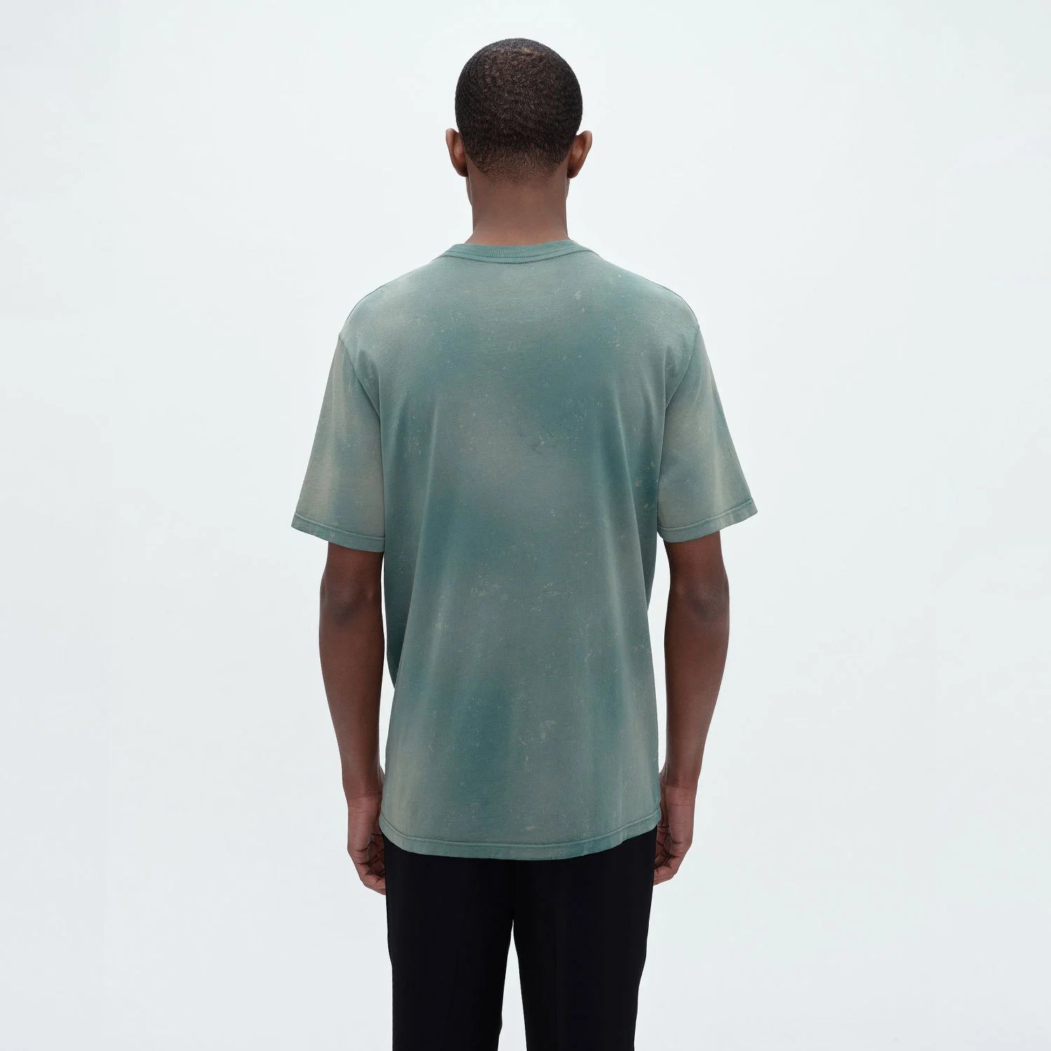 Amiri Tiger Graphic T-Shirt Black Green - Gallery Image 9 - Detailed View