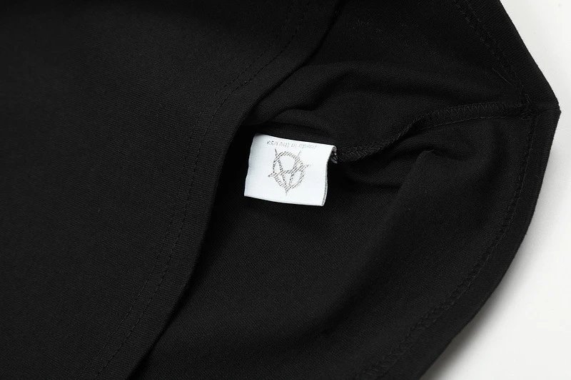 Hip-Hop Graphic Tee Ebony - Gallery Image 12 - Detailed View