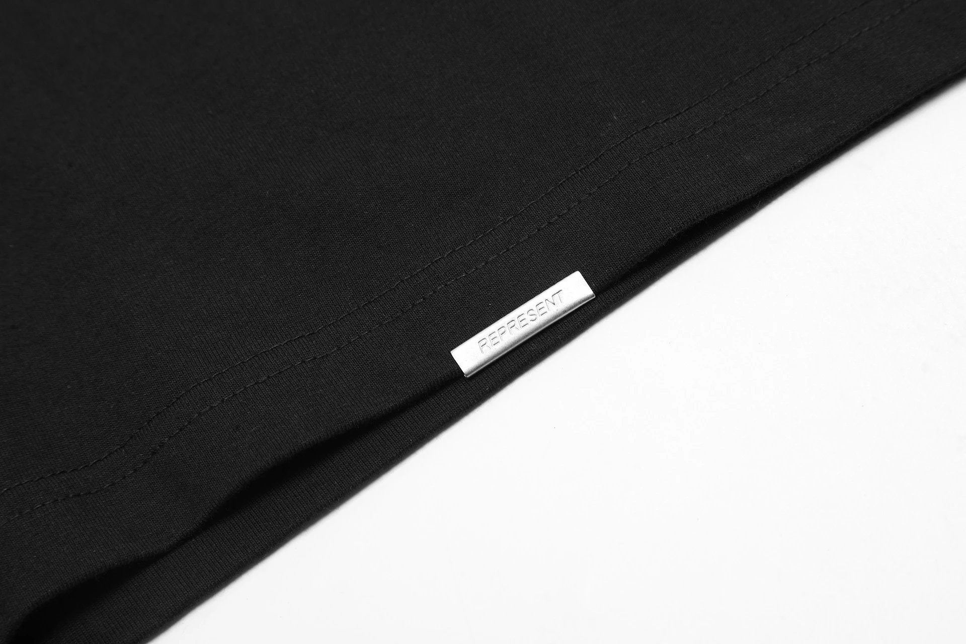 Streetwear Lightning Tiger Head Tee Black Sapphire - Gallery Image 10 - Detailed View