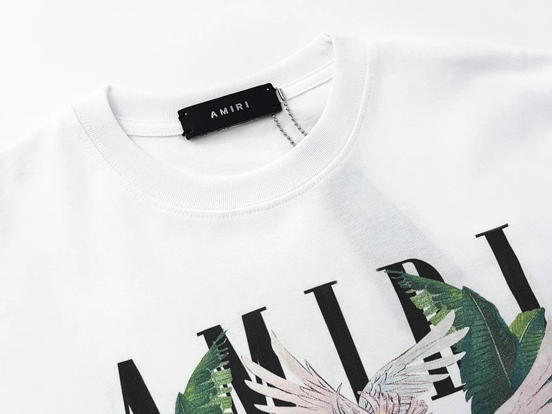 Amiri Crane Printed T-Shirt Multicolor - Gallery Image 12 - Detailed View