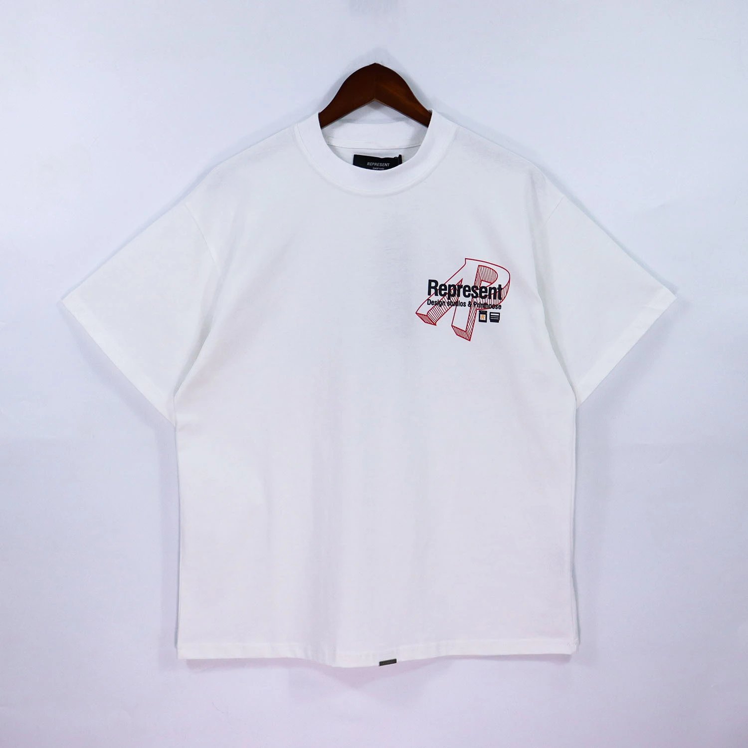 Represent Graphic Tee Black - Gallery Image 2 - Detailed View