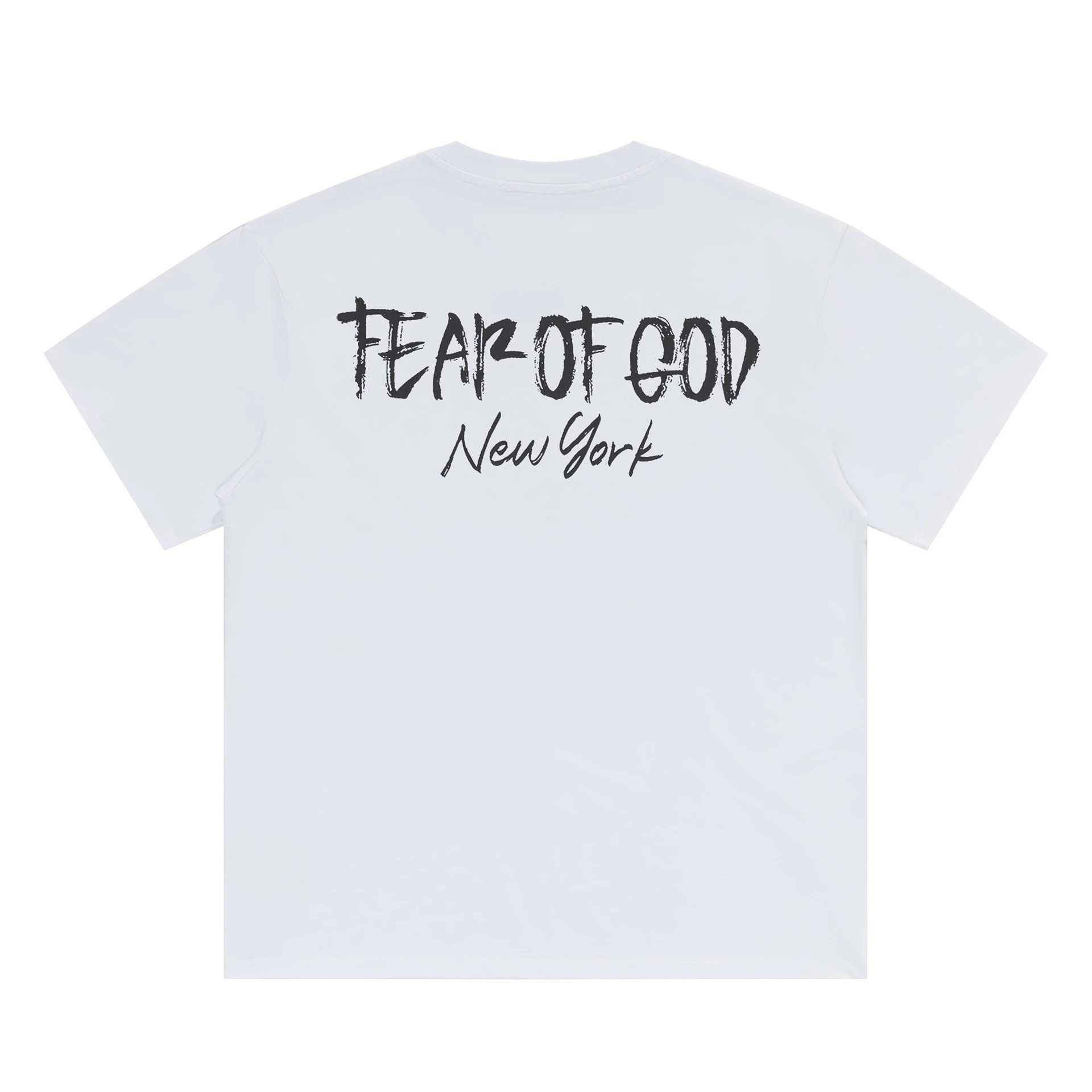 Cotton Casual Tee Unisex Relaxed Fit - Ecru - Related Product - Cnfans