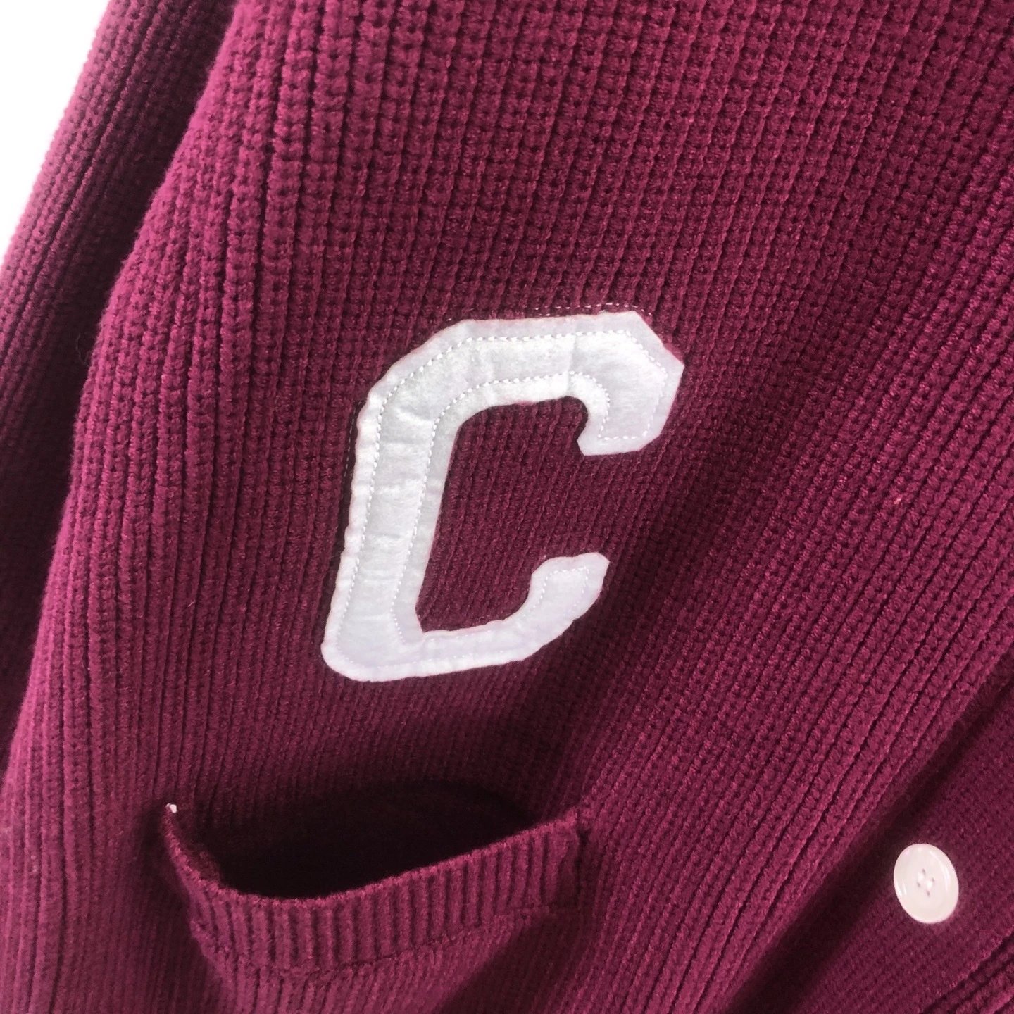 Celine Varsity Cardigan Multicolor - Gallery Image 8 - Detailed View