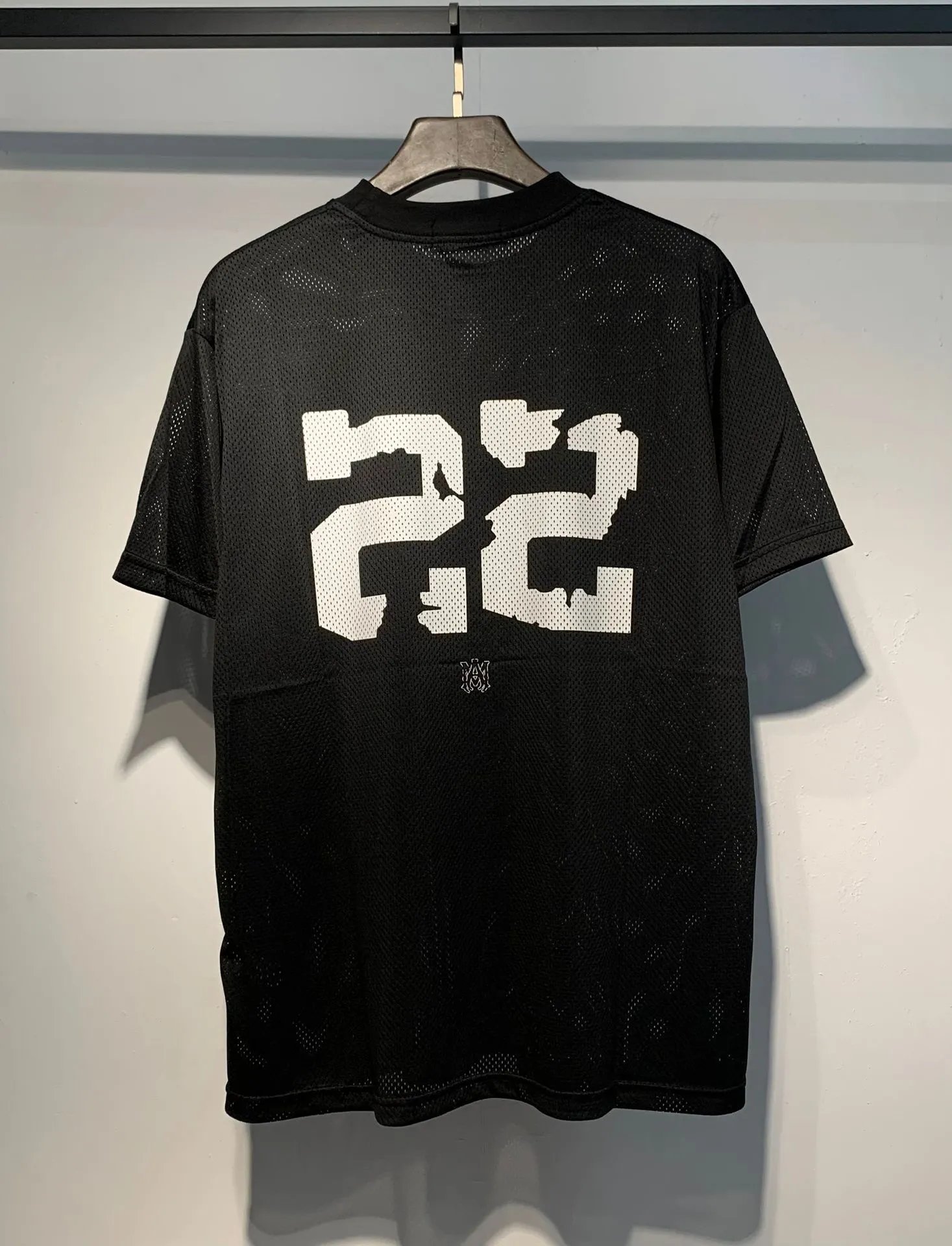 Amiri Breathable Mesh Set Black White - Gallery Image 11 - Detailed View