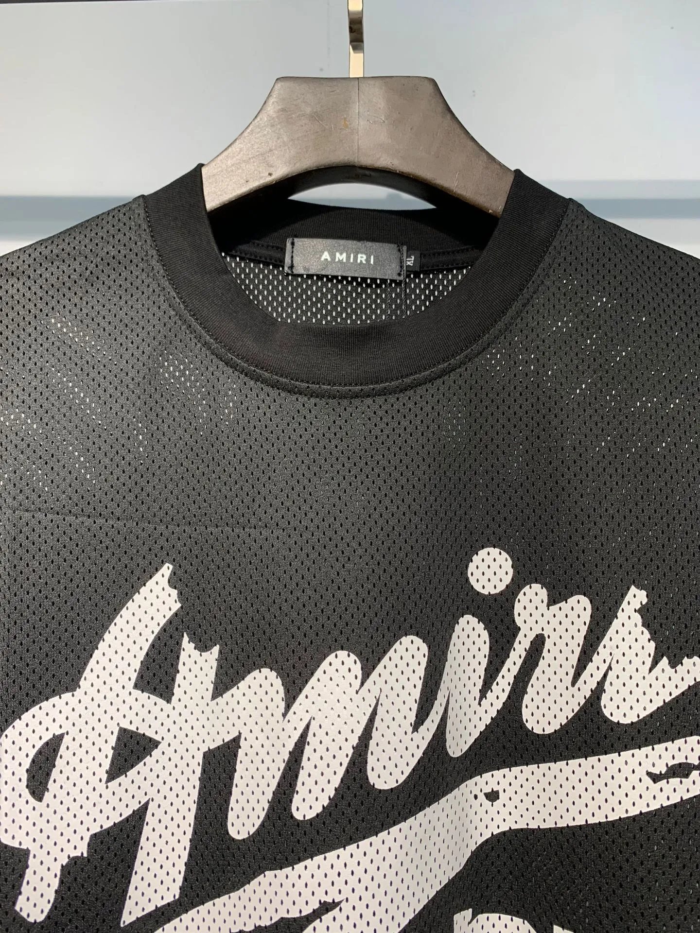 Amiri Breathable Mesh Set Black White - Gallery Image 14 - Detailed View