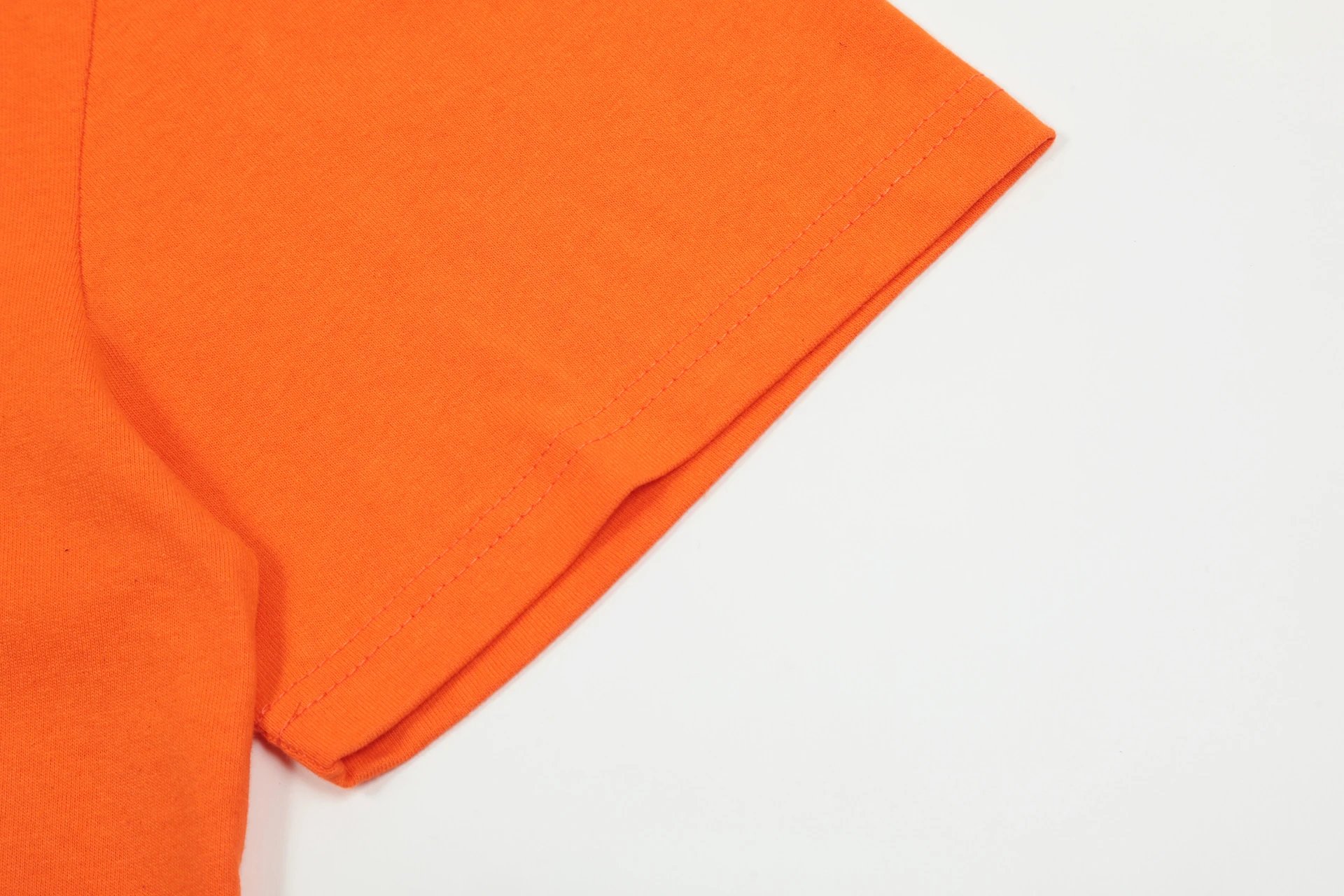 Gothic Graphic Cotton Tee Tangerine - Gallery Image 11 - Detailed View
