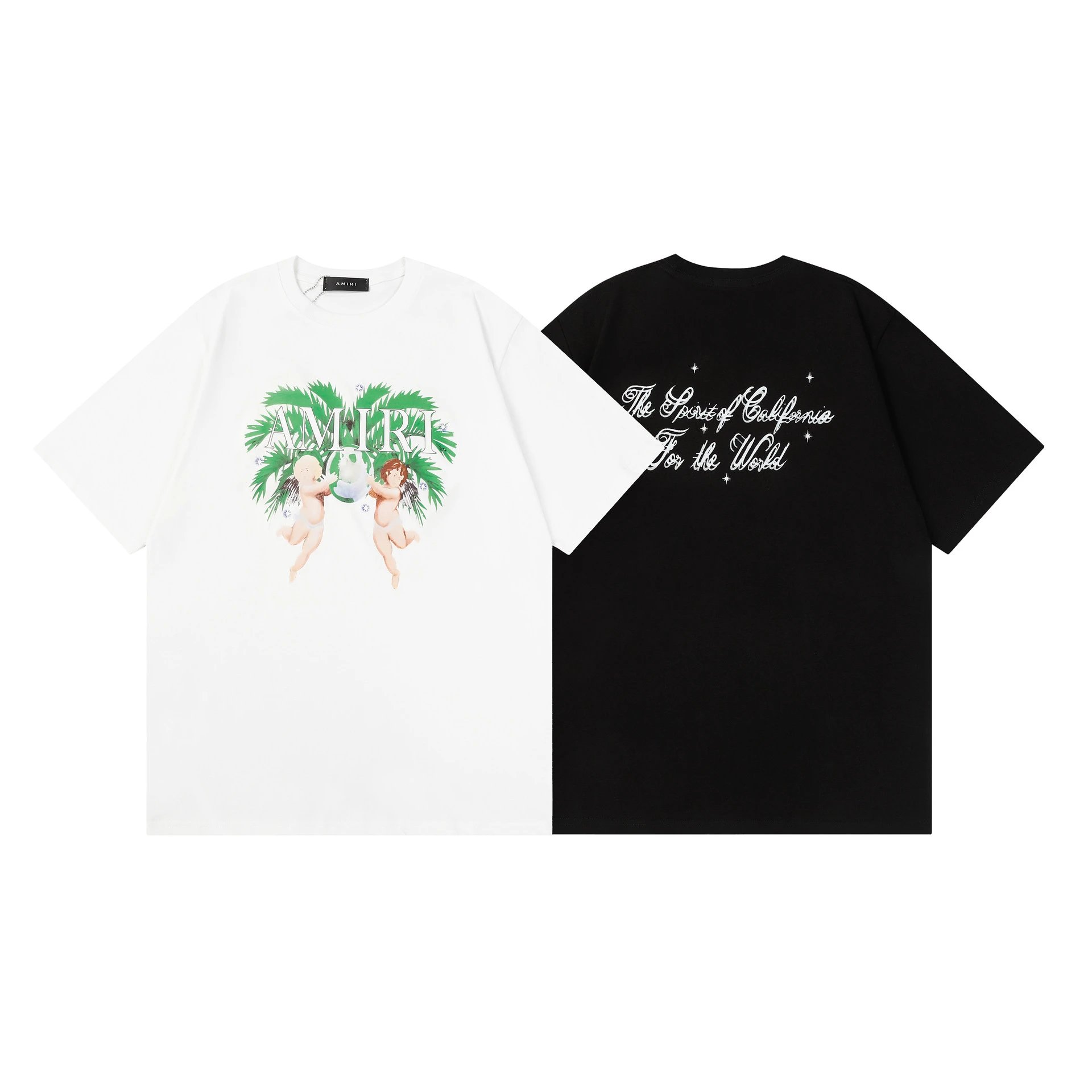 Amiri Graphic T-Shirt Multi - Gallery Image 3 - Detailed View