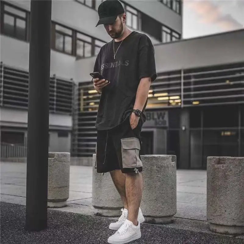 Streetwear Cotton Logo Tee Mustard Yellow - Gallery Image 13 - Detailed View