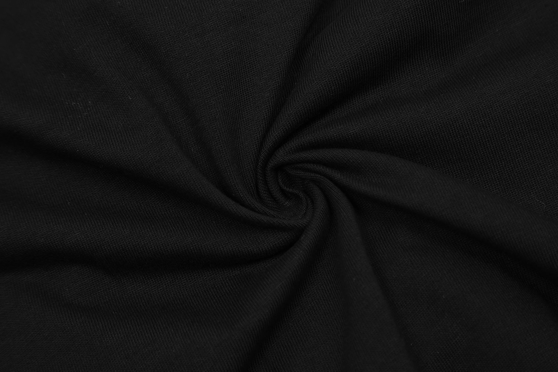 Street Graphic Cotton Tee Black White - Gallery Image 8 - Detailed View