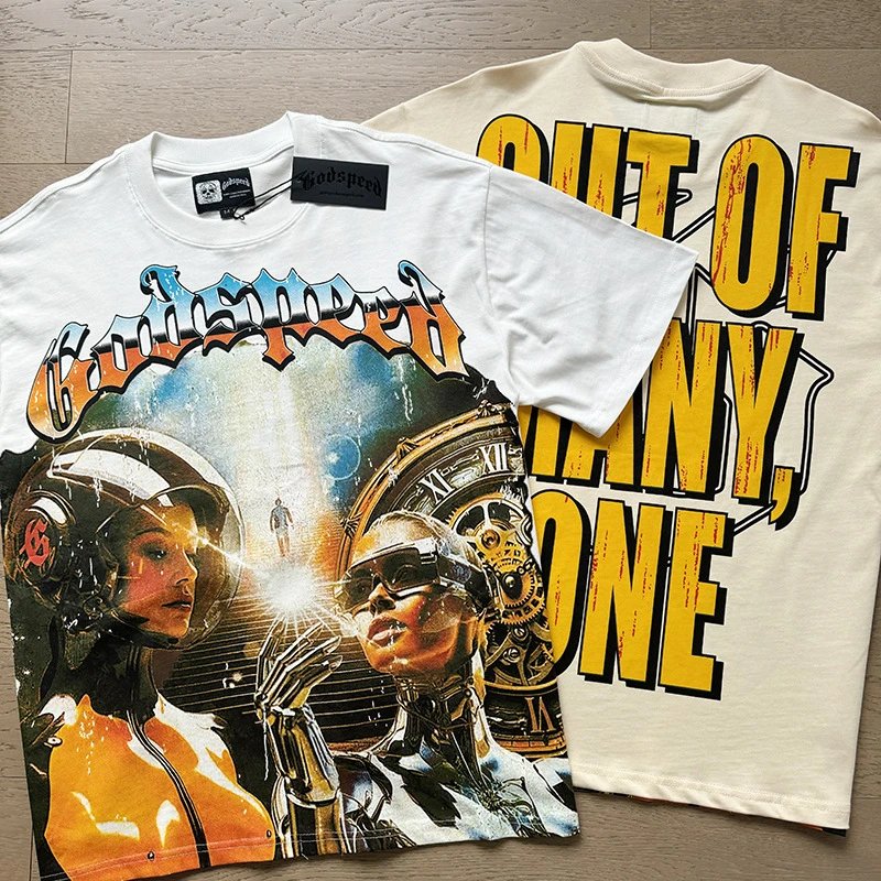 Godspeed Band Tee Multicolor - High Quality Product Image - Cnfans