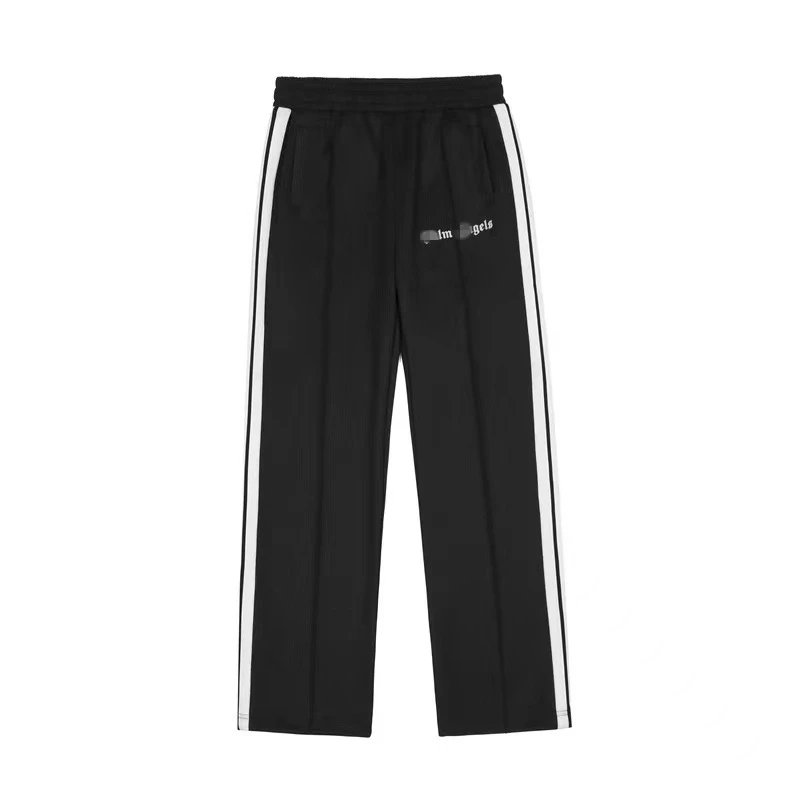 Street Style Sport Pants Unisex Track Trousers-Onyx - Palm Angels - Cnfans - $28.06