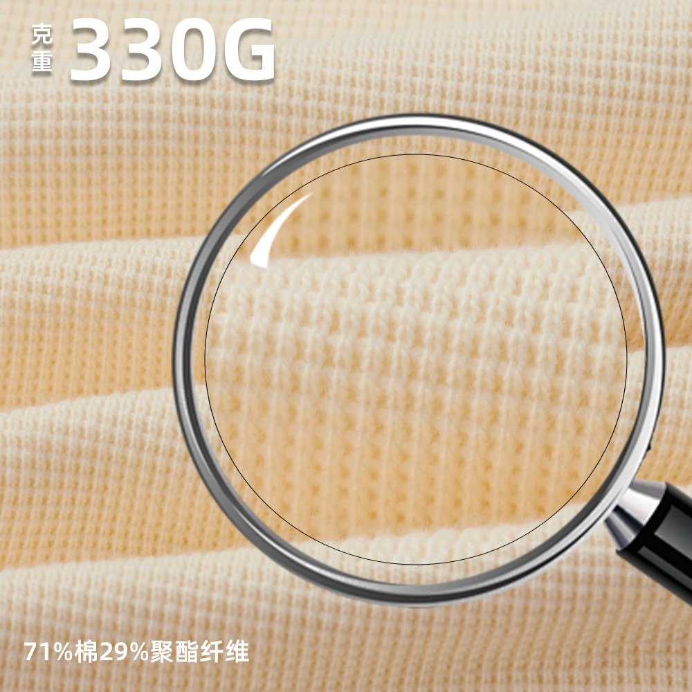 Men's waffle shorts, Elastic waist, Casual, Charcoal - Gallery Image 3 - Detailed View