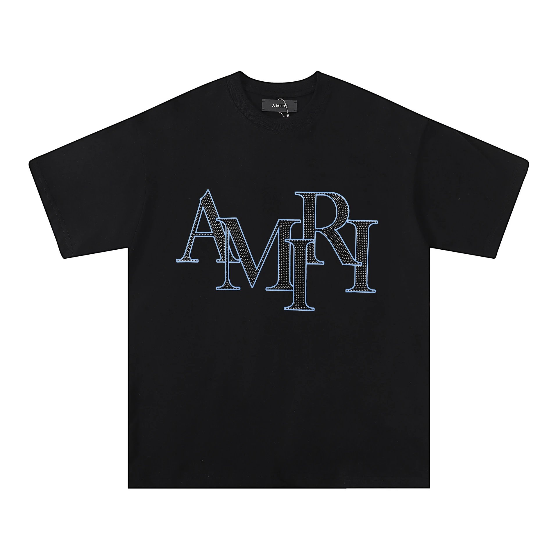 Amiri Silver Logo T-Shirt Multi - Gallery Image 2 - Detailed View