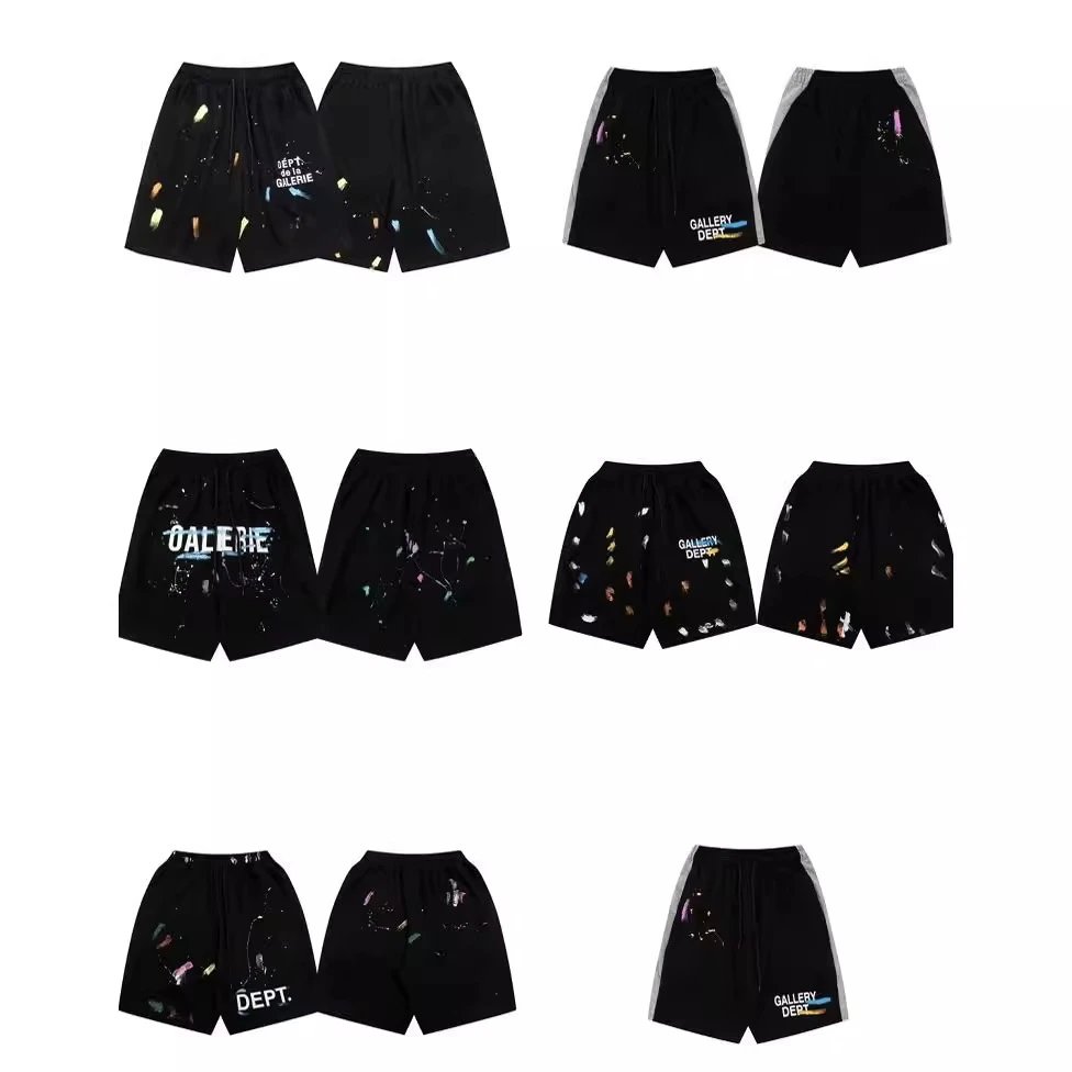 Gallery Dept Colorful Paint Shorts - Gallery Dept - Cnfans - $27.13