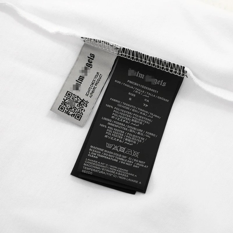 Street Style Cotton Slogan T-Shirt Snow White - Gallery Image 8 - Detailed View