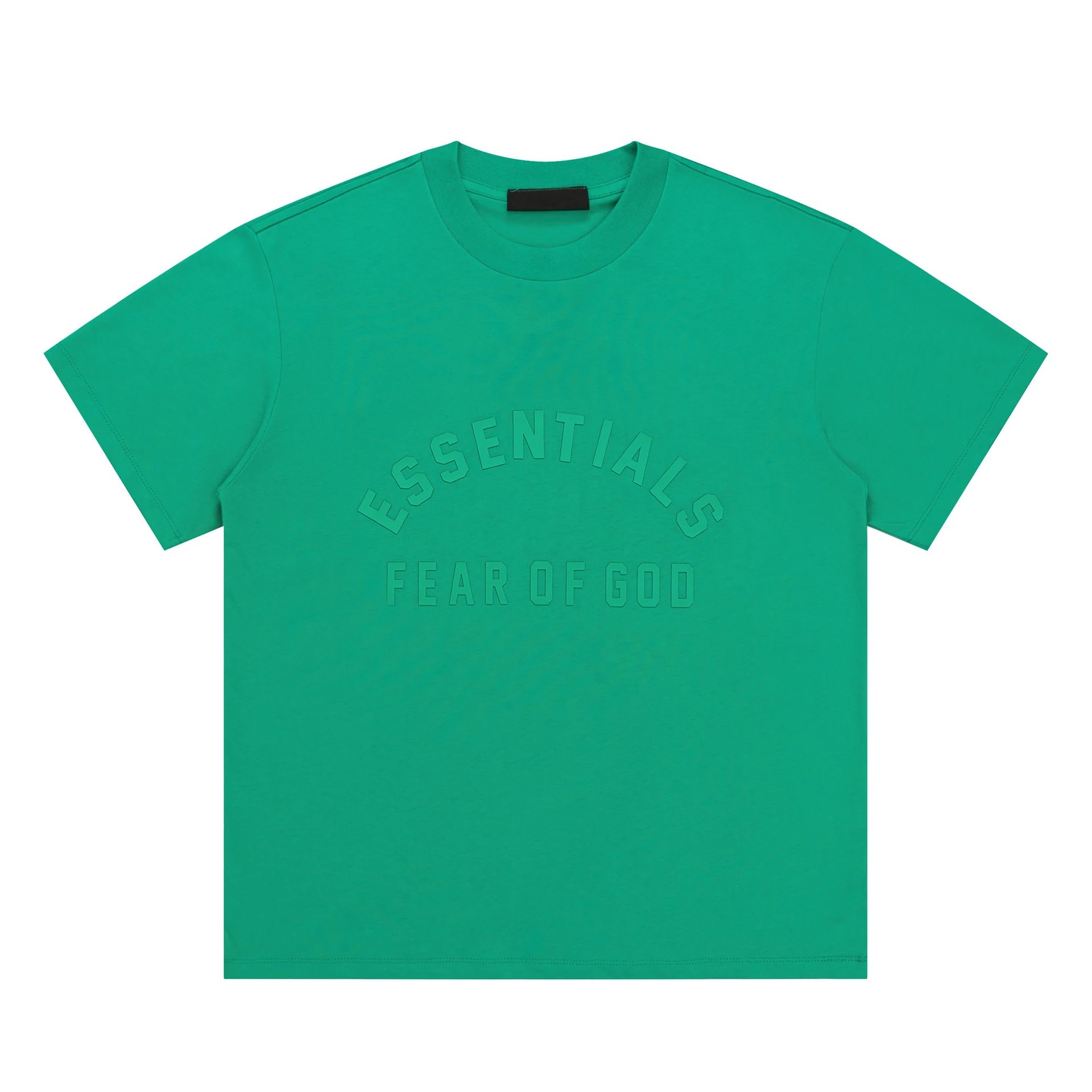 Streetwear Cotton Blend Tee Unisex Casual Shirt - Emerald - Essentials - Cnfans - $20.97