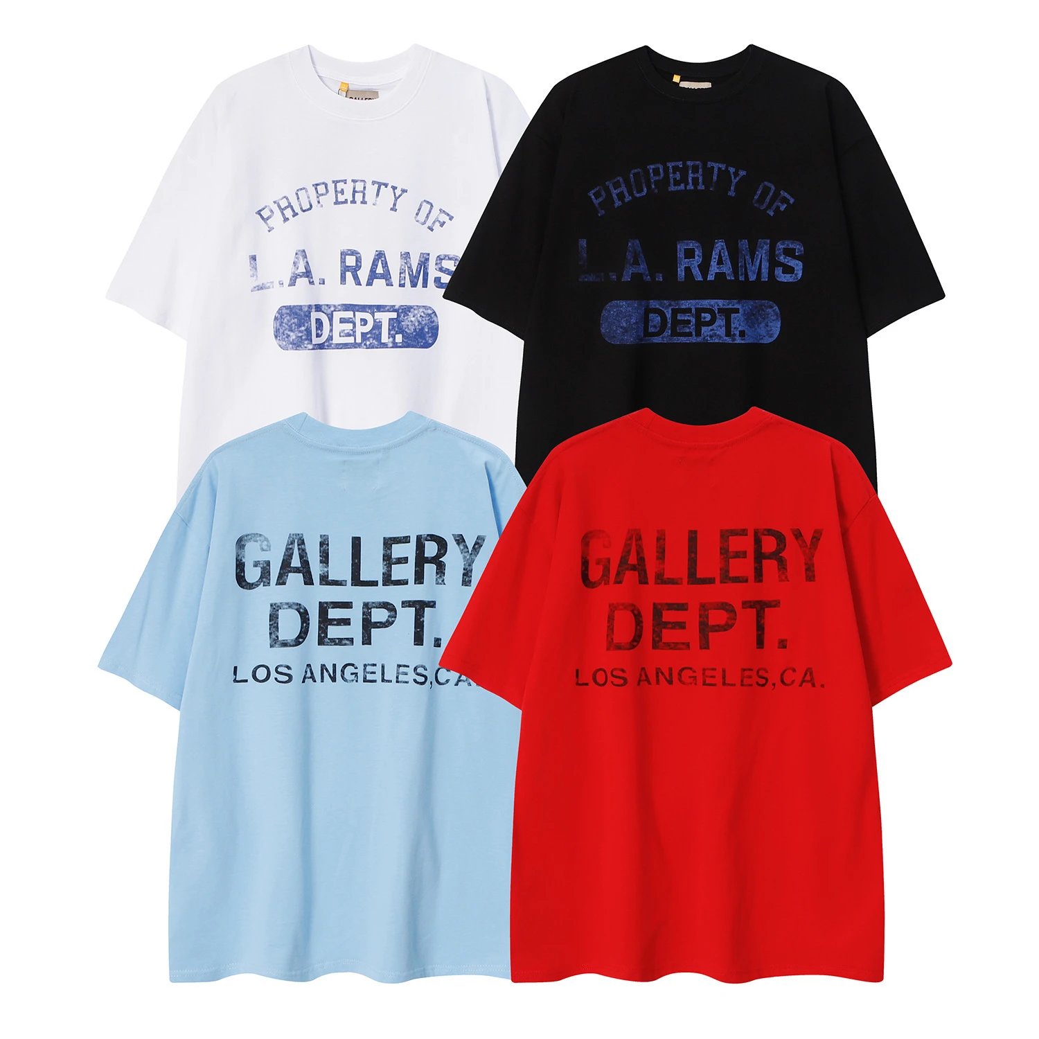 Gallery Dept Graphic Tee Multicolor - Gallery Dept - Cnfans - $21.77