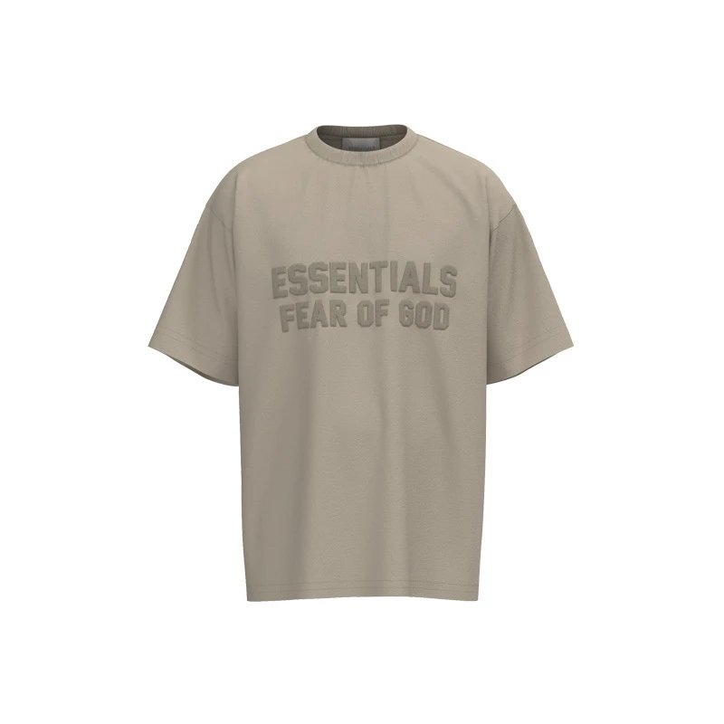 Streetwear Cotton Graphic Tee Sandstone - Essentials - Cnfans - $21.29