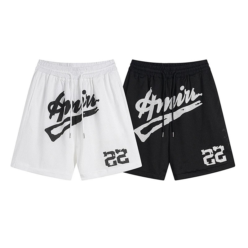 Amiri Breathable Mesh Set Black White - Gallery Image 3 - Detailed View