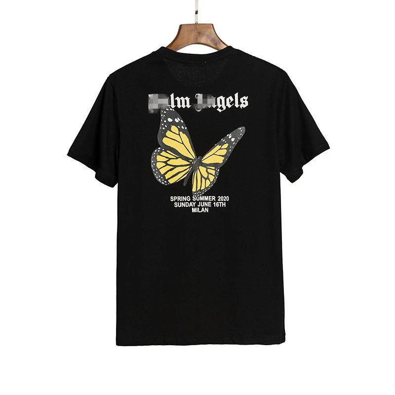 Vintage Butterfly Graphic Tee Ivory - Gallery Image 2 - Detailed View