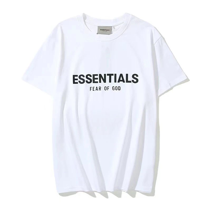 Streetwear Cotton Summer Tee Ivory - Gallery Image 2 - Detailed View