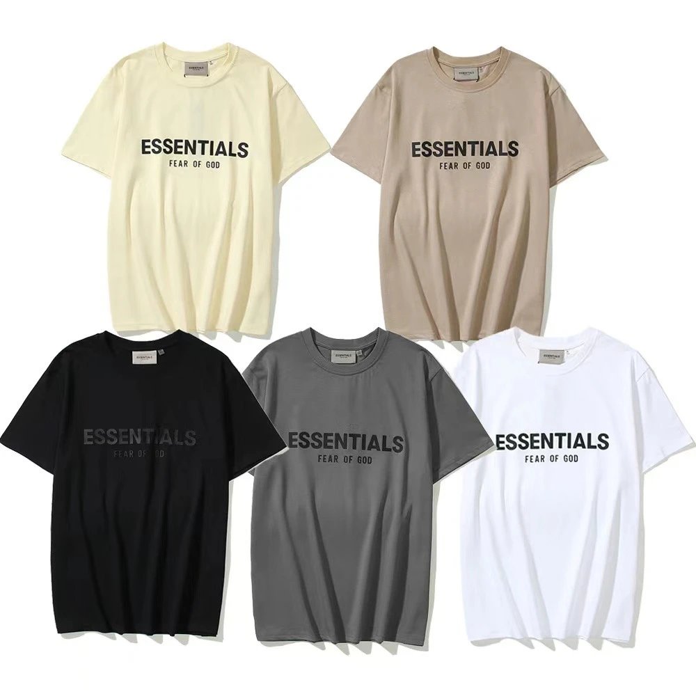 Streetwear Cotton Summer Tee Ivory - Gallery Image 1 - Detailed View