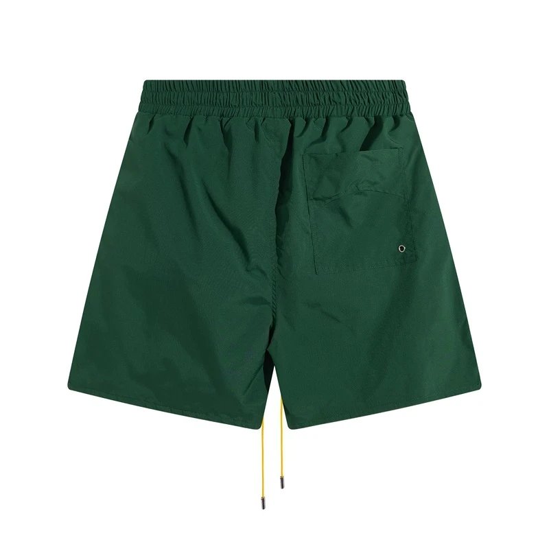 Rhude Embroidered Elastic Shorts Multicolor - Gallery Image 5 - Detailed View