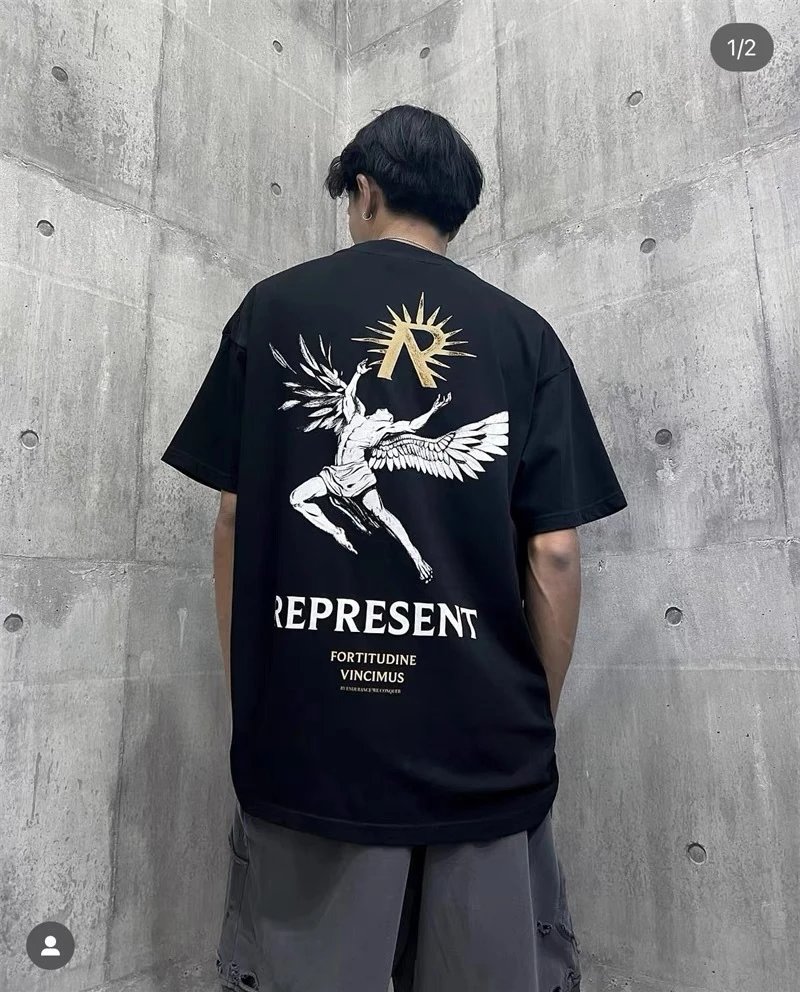 Represent Angel T-Shirt Multicolor - Gallery Image 6 - Detailed View