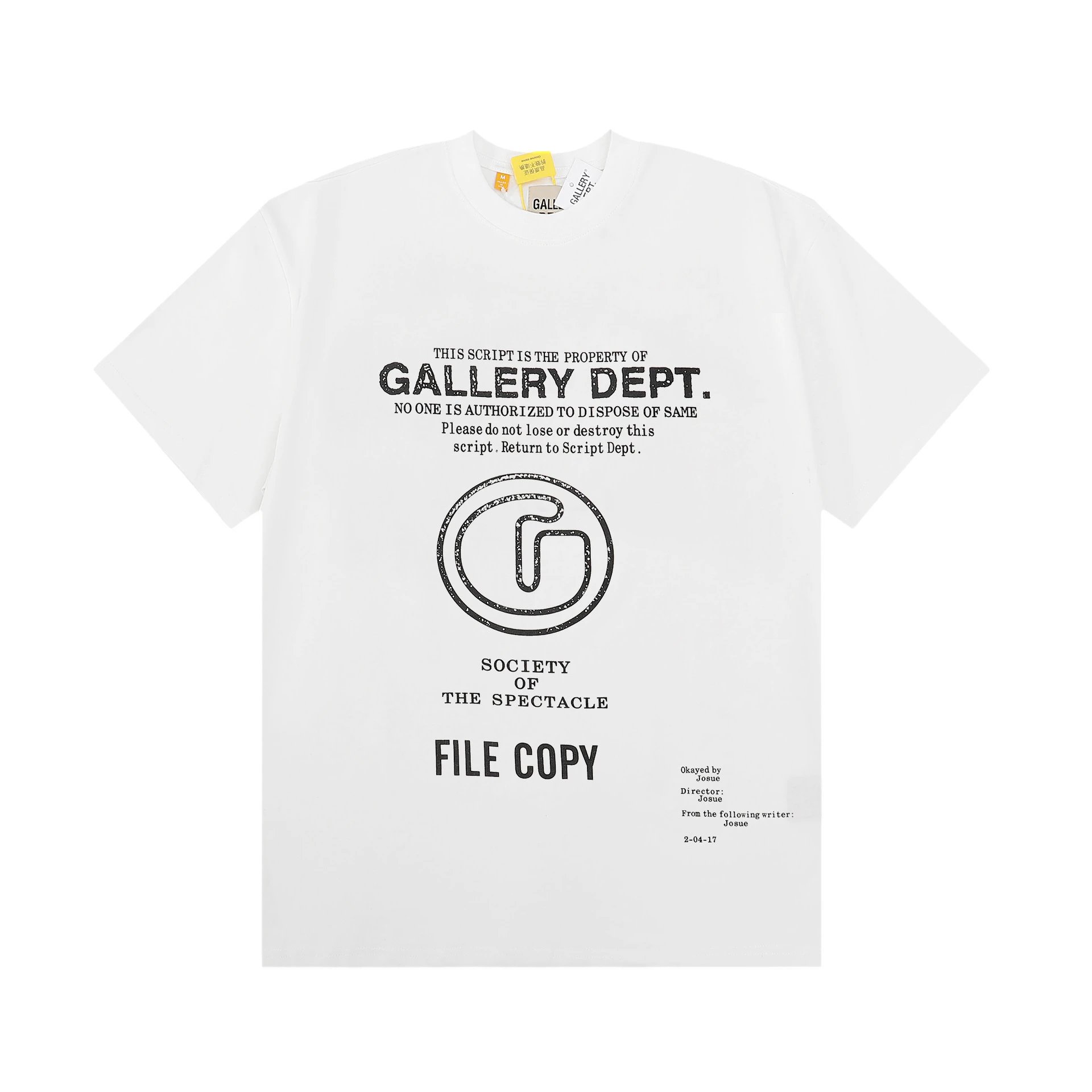 Gallery Dept Washed T-Shirt Multi - Gallery Image 4 - Detailed View