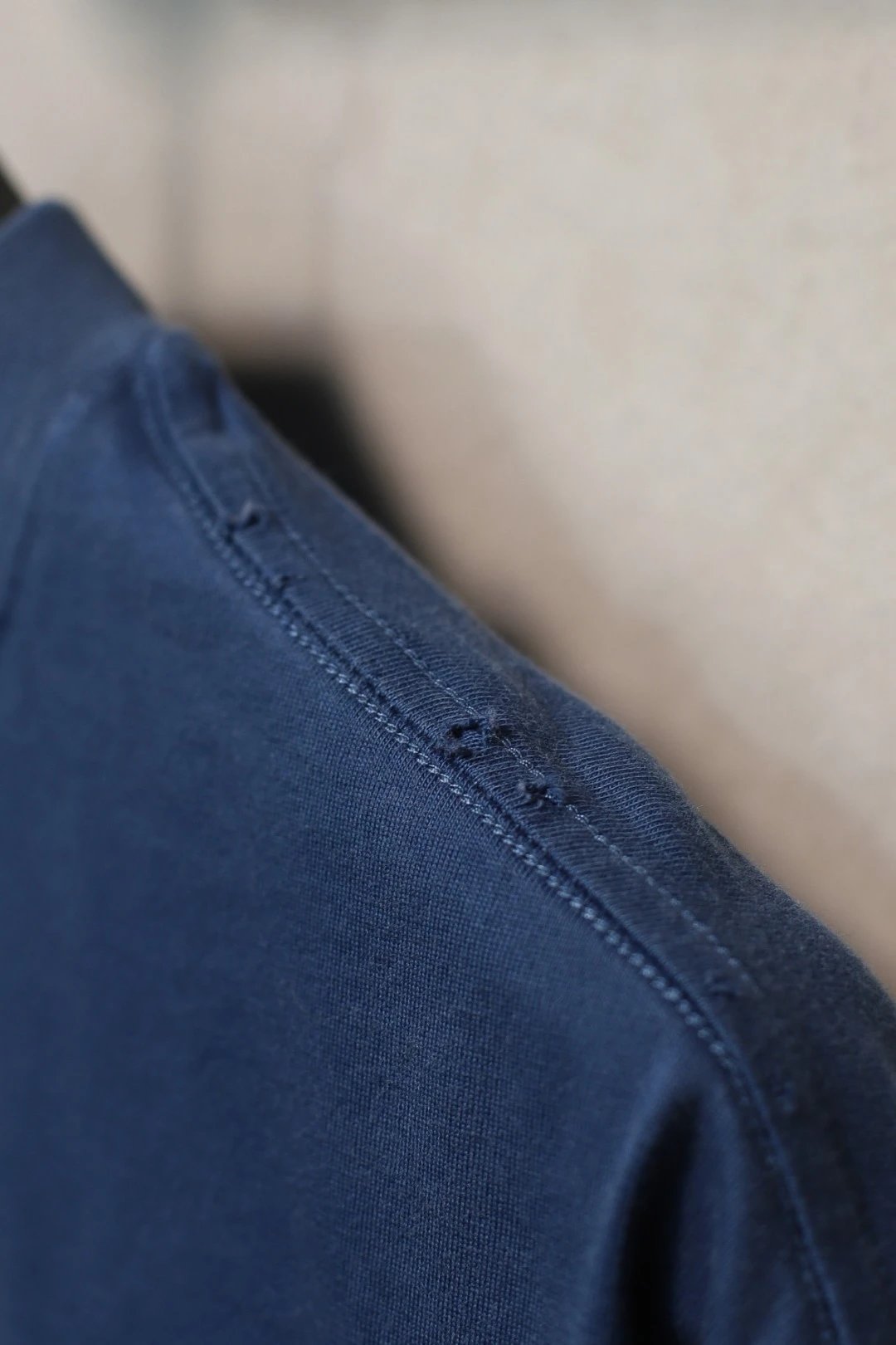 Unisex Distressed Cotton Paris Print Oversized Tee, Dusty Rose - Gallery Image 7 - Detailed View